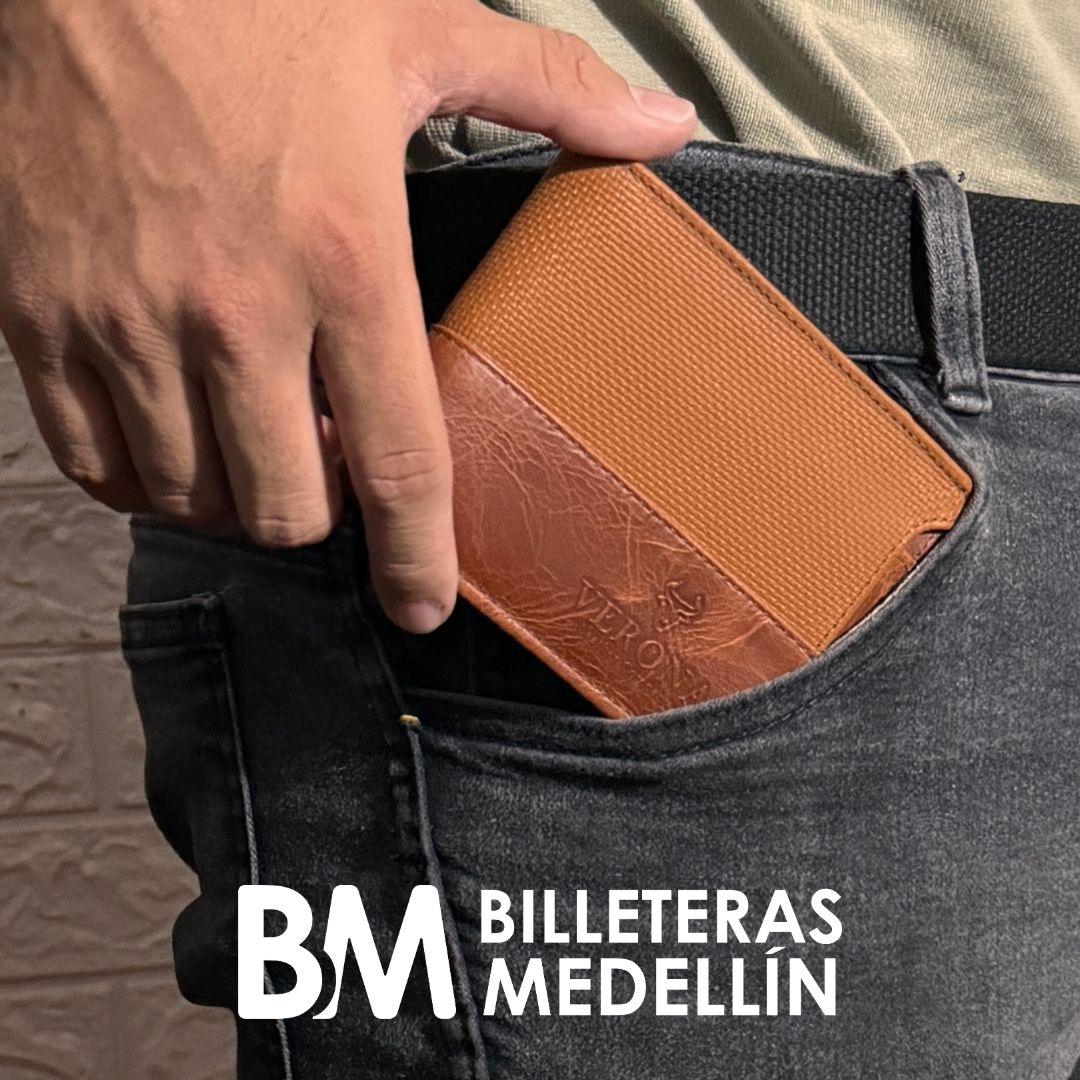 Billetera Ancestral miel - Billeteras Medellín