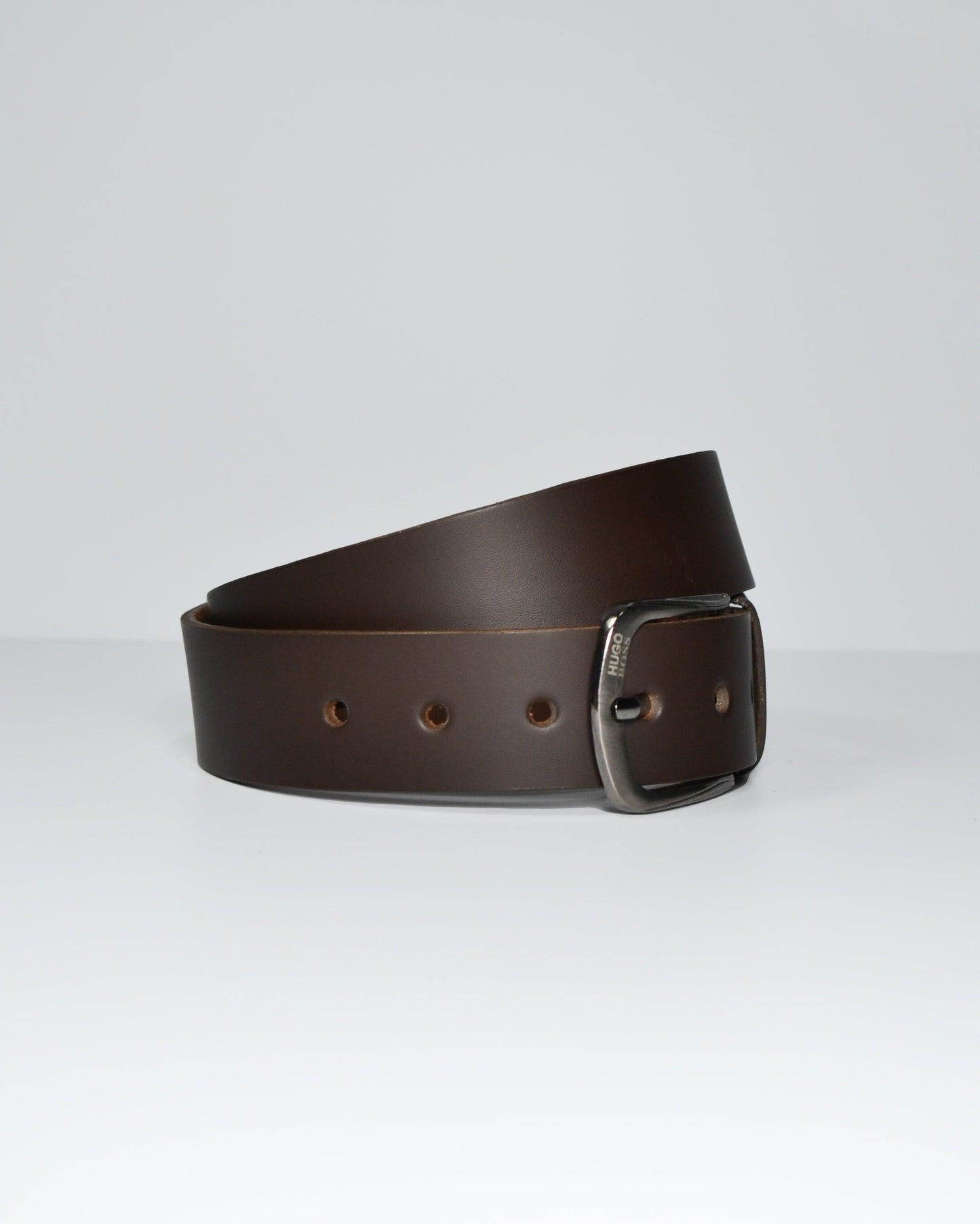 Cinturón para hombre en cuero color café - Billeteras Medellín