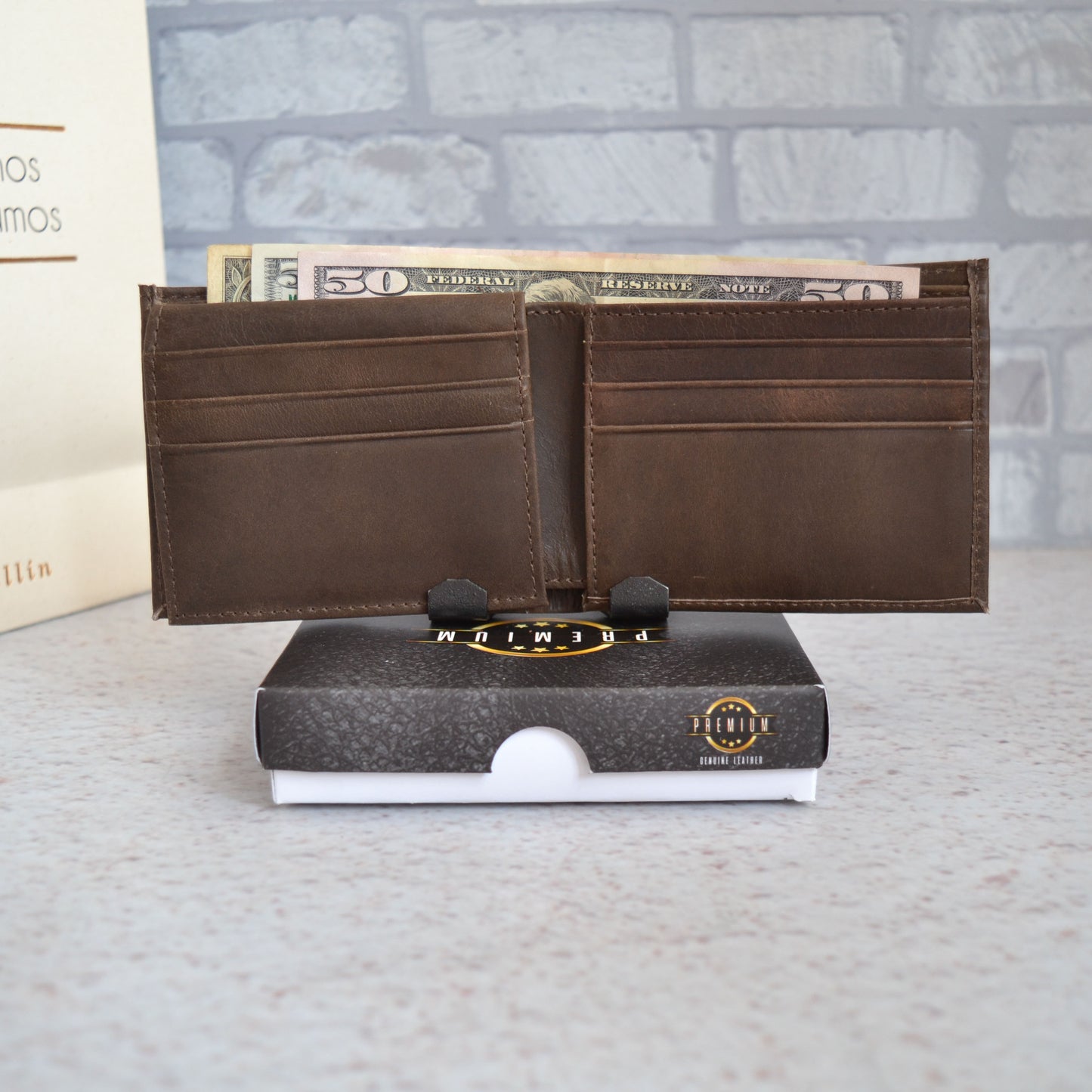 Billetera Verona ancestral café x miel