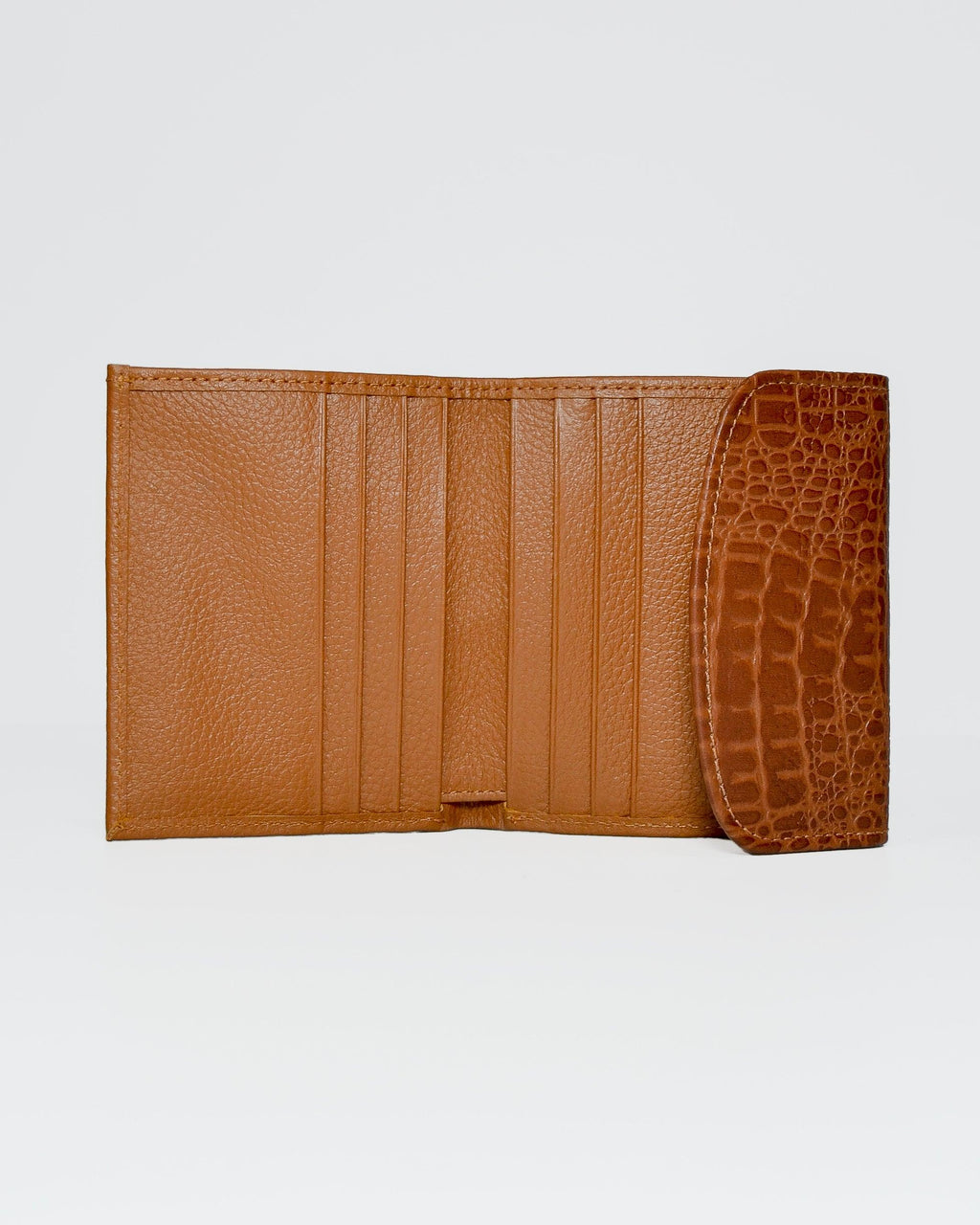 Billetera Quindío miel menta de cuero para mujer - Billeteras Medellín
