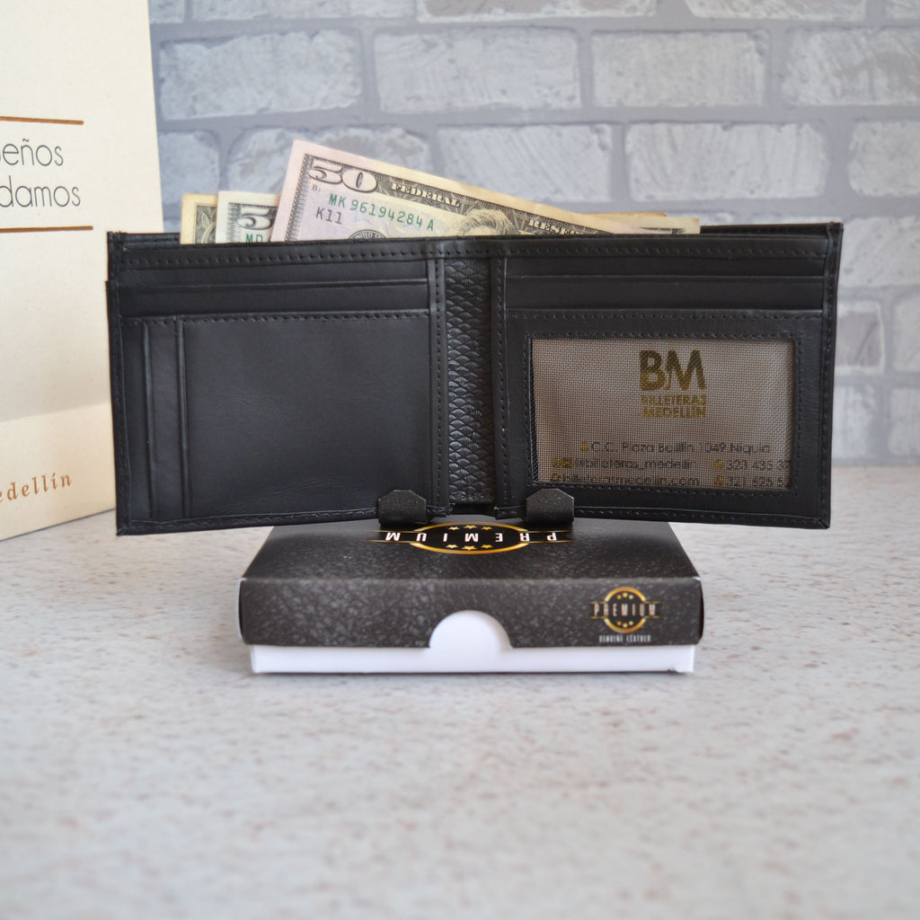 Billetera ancestral negra personalizada
